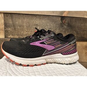 Brooks Adrenaline GTS 19 Sneakers Women's 9 Wide Purple Black
